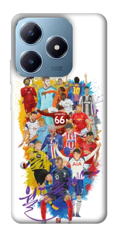 Чехол на Realme C63 Football Abstract v2 фото 1 из 1