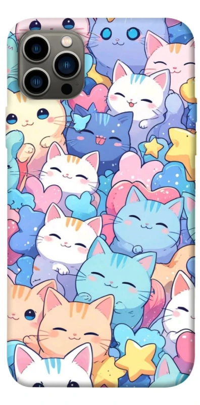 Чехол на Apple iPhone 12 Pro (6.1") Funny Kittens ver.3 фото 1 из 1