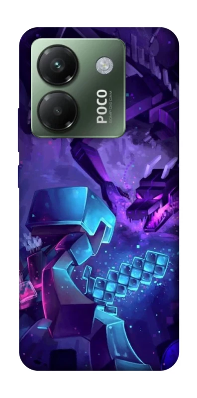 Чохол на Xiaomi Poco M7 pro 5G Minecraft dragon фото 1 з 1
