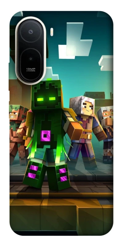 Чохол на Xiaomi Redmi A7 Pro 4G Minecraft dungeon фото 1 з 2