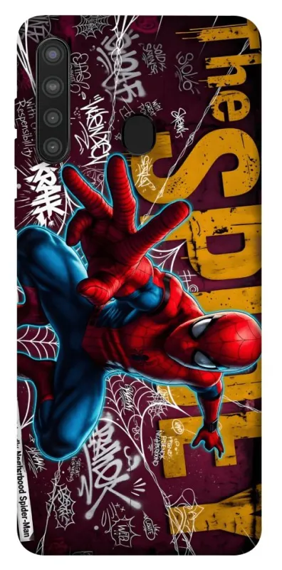 Чохол на Samsung Galaxy A21 Spider Man ver.3 фото 1 з 1