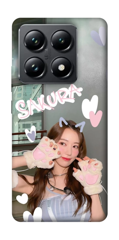 Чохол на Xiaomi 14T Pro Sakura - LE SSERAFIM фото 1 з 1
