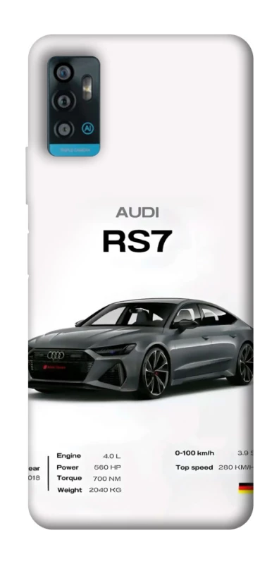 Чехол на ZTE Blade A71 Audi RS7 фото 1 из 1