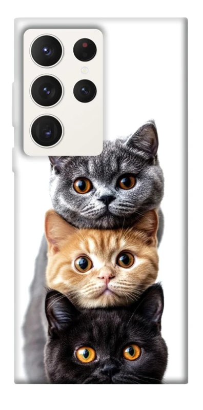 Чохол на Samsung Galaxy S23 Ultra Гарні котики фото 1 з 1