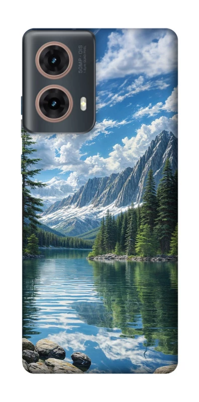 Чохол на Motorola Moto G85 River in the mountains фото 1 з 1