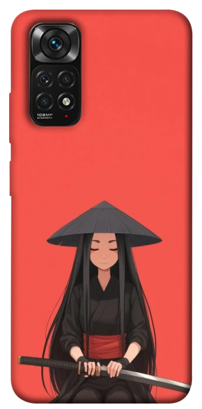 Чехол на Xiaomi Redmi Note 11 (Global) / Note 11S Red samurai фото 1 из 1