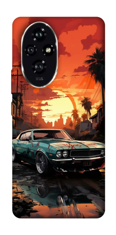 Чохол на Honor 200 Car at sunset фото 1 з 1