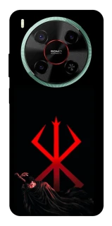 Чехол на ZTE Nubia V70 Max Berserk Red Logo фото 1 из 1