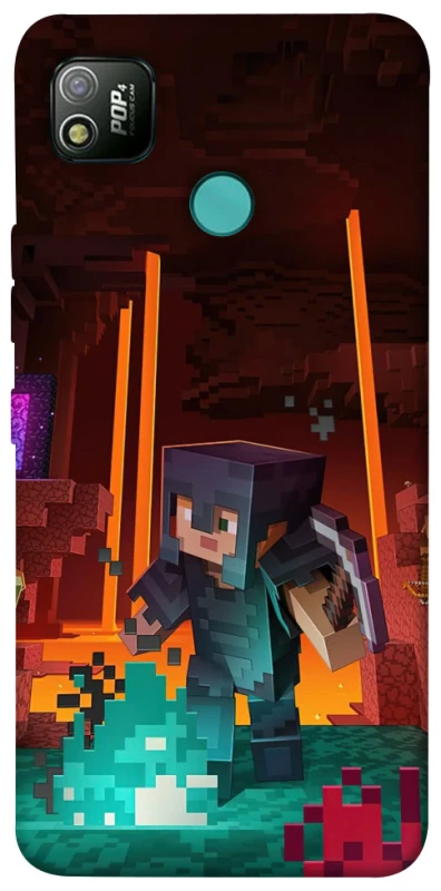 Чехол на TECNO POP 4 Minecraft game adventure фото 1 из 1
