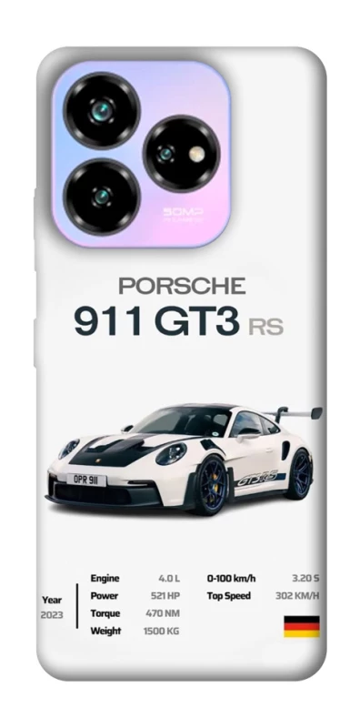 Чохол на ZTE Nubia V60 Desing Porsche 911 GT3 фото 1 з 1