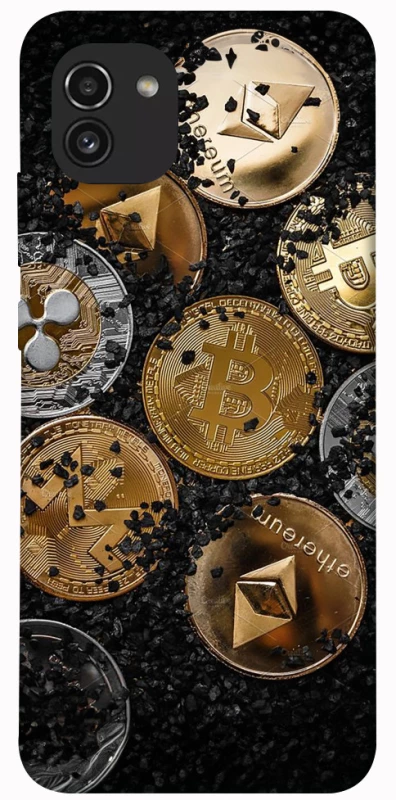 Чохол на Samsung Galaxy A03 Many coins v2 фото 1 з 1