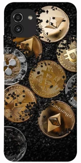 Чехол на Samsung Galaxy A03 Many coins v2 фото 1 из 1