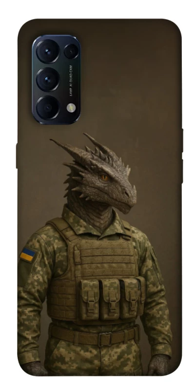 Чохол на Oppo Reno 5 4G Дракон захисник фото 1 з 1