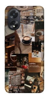 Чохол на Oppo A18 Coffee collage ver.2 фото 1 з 1