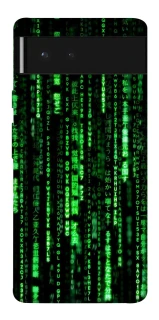 Чехол на Google Pixel 6 Matrix Code фото 1 Чехол на Google Pixel 6 Matrix Code фото 1 из 1