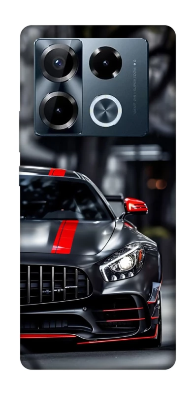 Чехол на Infinix Note 40 Pro 4G Black Mercedes фото 1 из 1