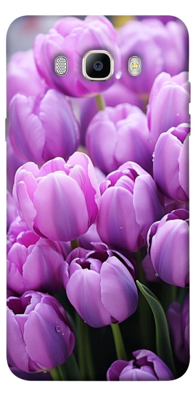 Чохол на Samsung J510F Galaxy J5 (2016) Фіолетові тюльпани фото 1 з 1
