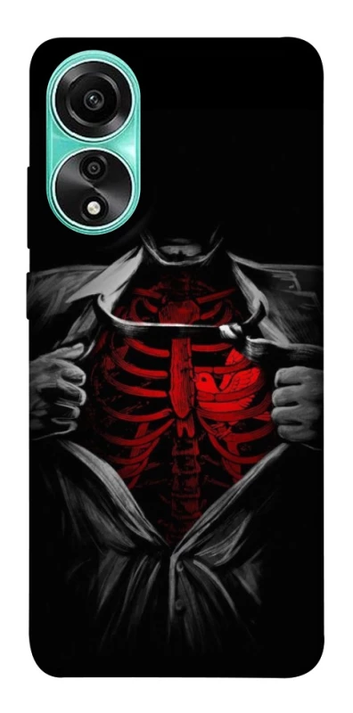 Чохол на Oppo A78 4G Skeleton Heart фото 1 з 1