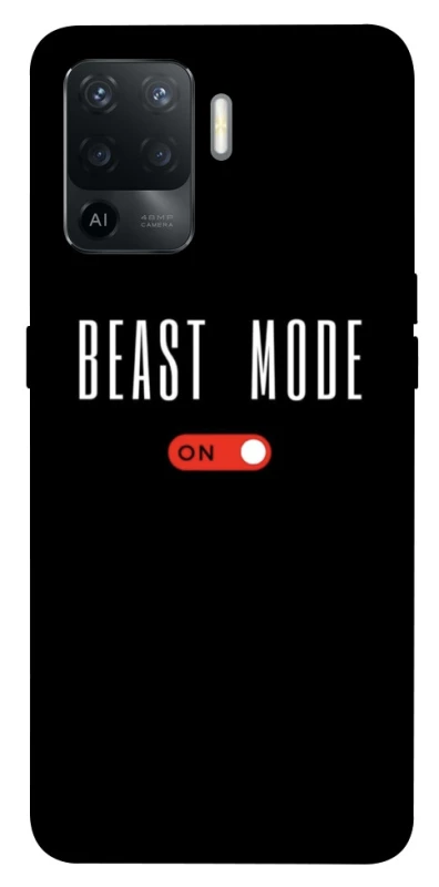 Чехол на Oppo Reno 5 Lite Beast mode фото 1 из 1