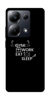 Чехол на Xiaomi Poco M6 Pro 4G Gym v2 фото 1 из 1