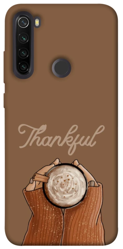 Чохол на Xiaomi Redmi Note 8T Thankful coffee фото 1 з 1