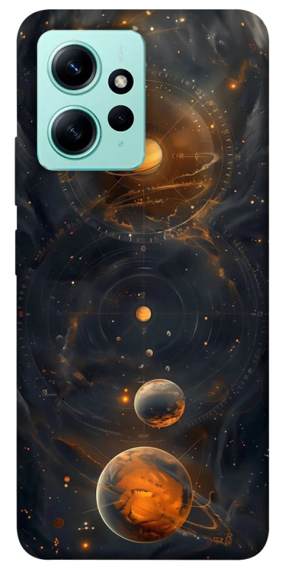 Чохол на Xiaomi Redmi Note 12 4G Сонячна система фото 1 з 1