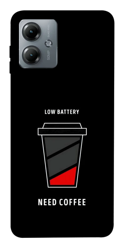 Чохол на Motorola Moto G14 Low battery фото 1 з 1