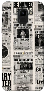 Чехол на Samsung J600F Galaxy J6 (2018) Harry Potter newspaper фото 1 из 1
