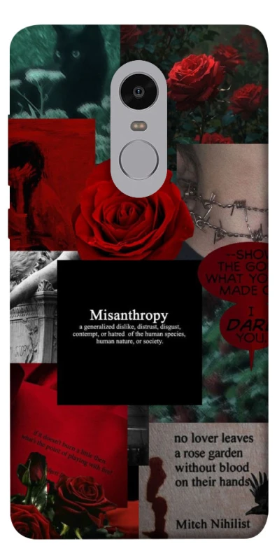 Чохол на Xiaomi Redmi Note 4X / Note 4 (Snapdragon) Misanthropy фото 1 з 1