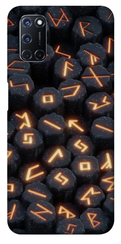 Чехол на Oppo A52 / A72 / A92 Огненые руны фото 1 из 1