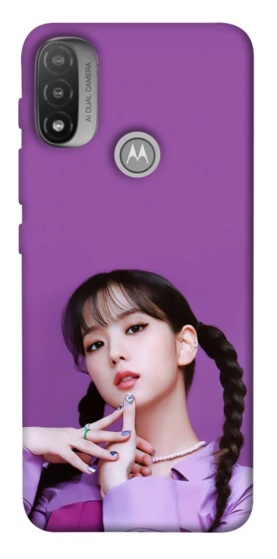 Чохол на Motorola Moto E20 JISOO - BLACKPINK фото 1 з 1