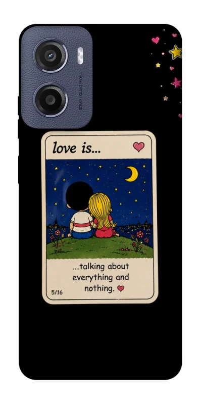 Чохол на Motorola Moto G05 Love is ver.6 фото 1 з 1