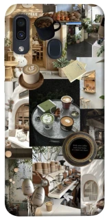 Чохол на Samsung Galaxy A20 / A30 Coffee collage ver.4 фото 1 з 1