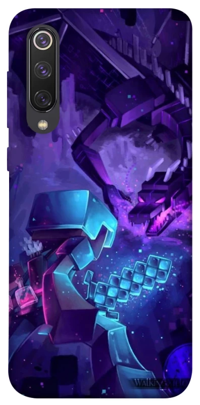 Чехол на Xiaomi Mi 9 SE Minecraft dragon фото 1 из 1