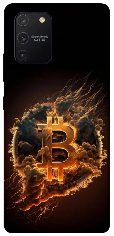 Чохол на Samsung Galaxy S10 Lite Smoky Bitcoin фото 1 з 1