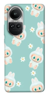 Чехол на Oppo Reno 10 Labubu Green фото 1 из 1