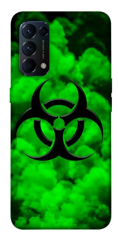 Чохол на Oppo Reno 5 4G Радіація v4 фото 1 з 1