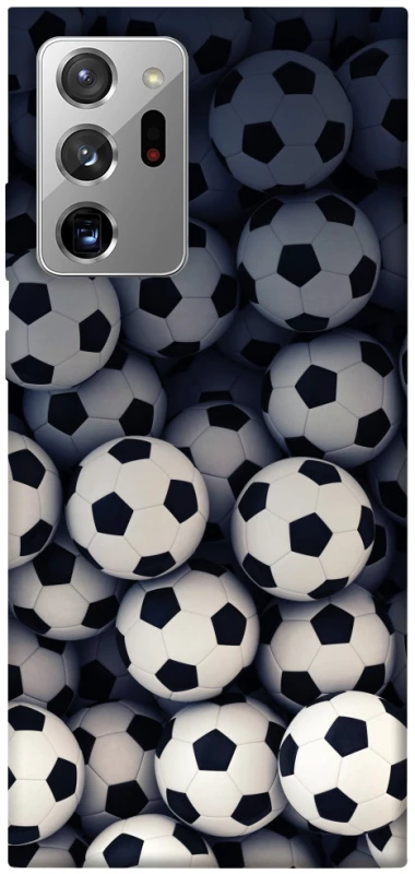Чохол на Samsung Galaxy Note 20 Ultra Футбольні м'ячи фото 1 з 1
