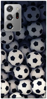Чехол на Samsung Galaxy Note 20 Ultra Футбольные мячи фото 1 из 1