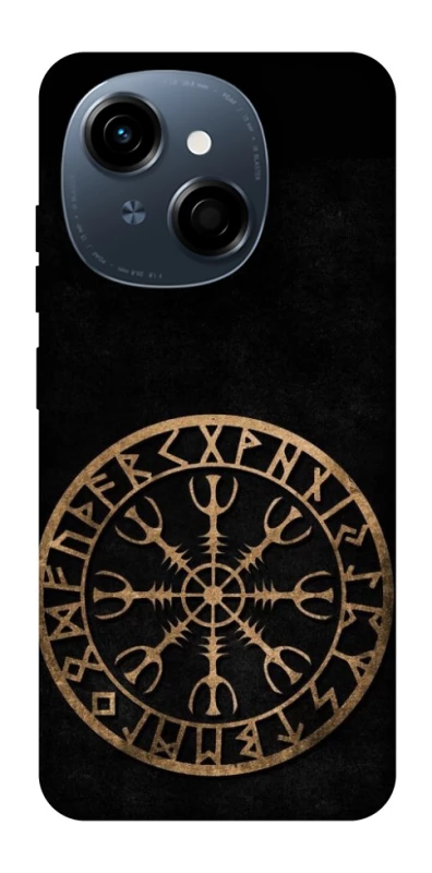 Чехол на TECNO Spark Go 1 Рунический круг v2 фото 1 из 1