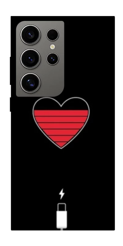 Чохол на Samsung Galaxy S24 Ultra Charge your heart фото 1 з 1