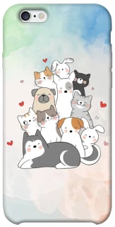 Чохол на Apple iPhone 6/6s (4.7") Funny Pets ver.2 фото 1 з 1