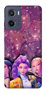 Чохол на Motorola Moto E15 k-pop demon hunters v6 фото 1 з 1