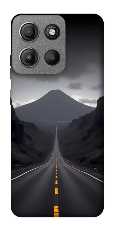 Чехол на Motorola Moto G15 Power Black mountains фото 1 из 1