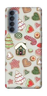 Чехол на Oppo Reno 4 Pro Новогодний v7 фото 1 из 1