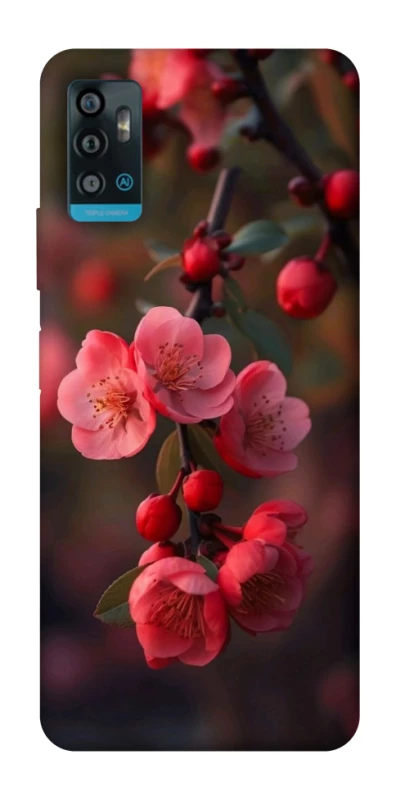 Чохол на ZTE Blade A71 Flowers v28 фото 1 з 1