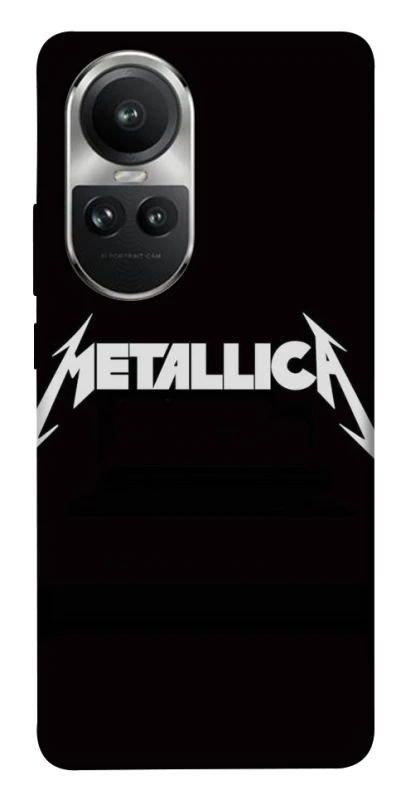 Чехол на Oppo Reno 10 Metallica logo фото 1 Чехол на Oppo Reno 10 Metallica logo фото 1 из 1