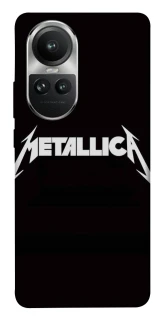 Чехол на Oppo Reno 10 Metallica logo фото 1 Чехол на Oppo Reno 10 Metallica logo фото 1 из 1