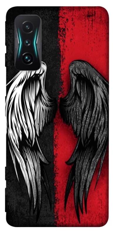 Чохол на Xiaomi Redmi K50 Gaming Angel and Devil фото 1 з 1