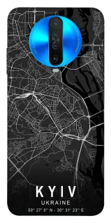 Чехол на Xiaomi Redmi K30 Kyiv map фото 1 из 1